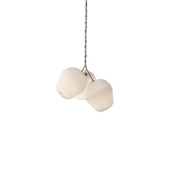 Lampa Le Bouquet 3 białe klosze Le Klint